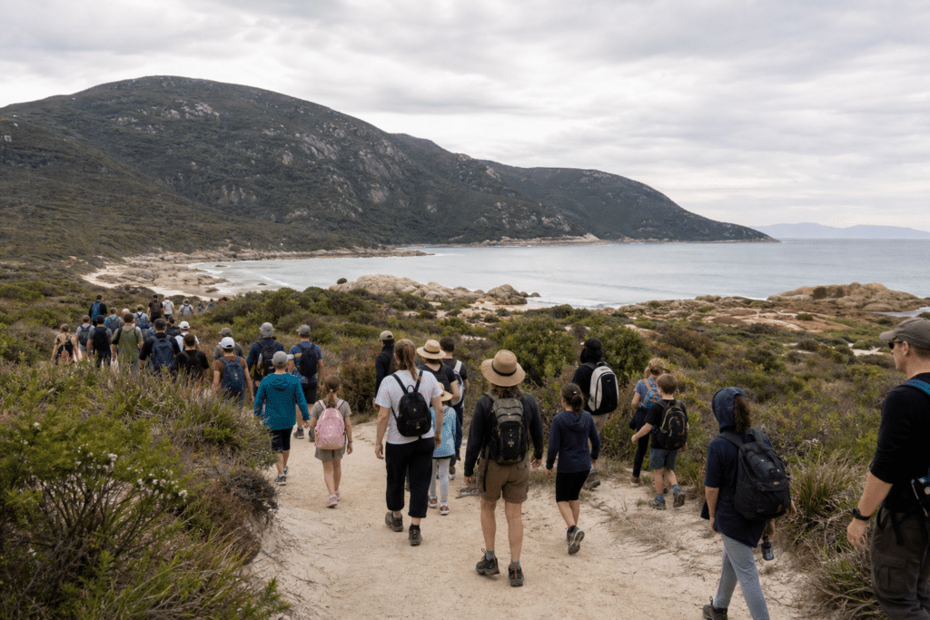 Big Walk Recreates Wilsons Promontory for Co-operative Play