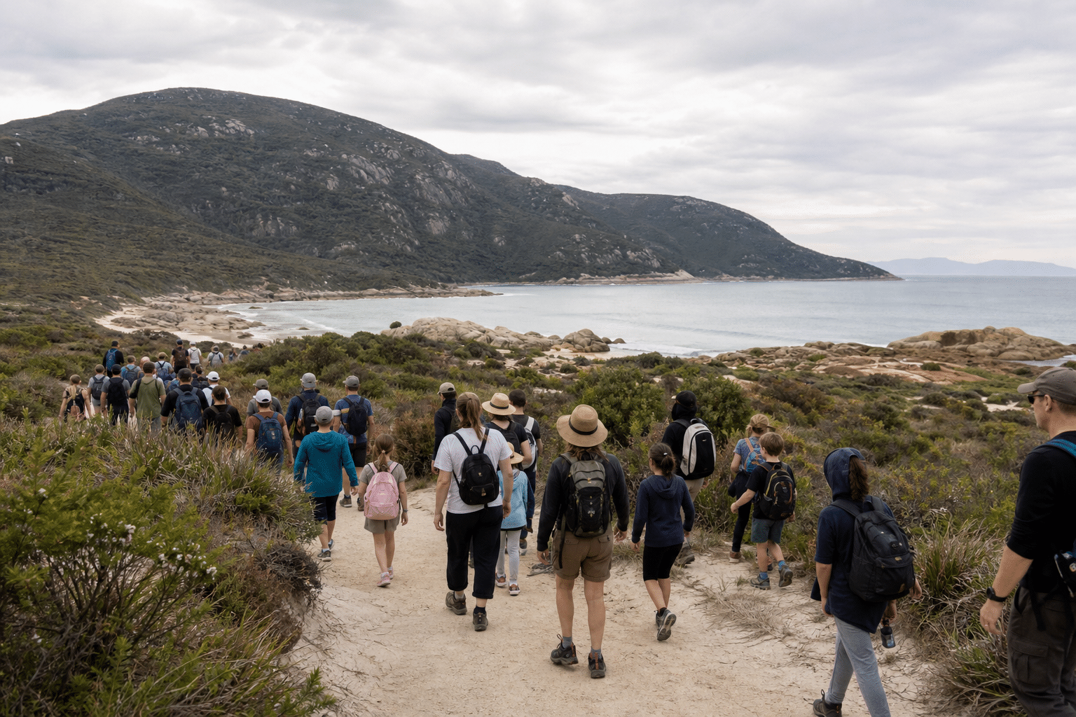 Big Walk Recreates Wilsons Promontory for Co-operative Play