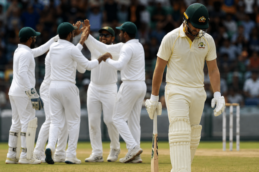 Bangladesh seize control after Australia bowled out for 198