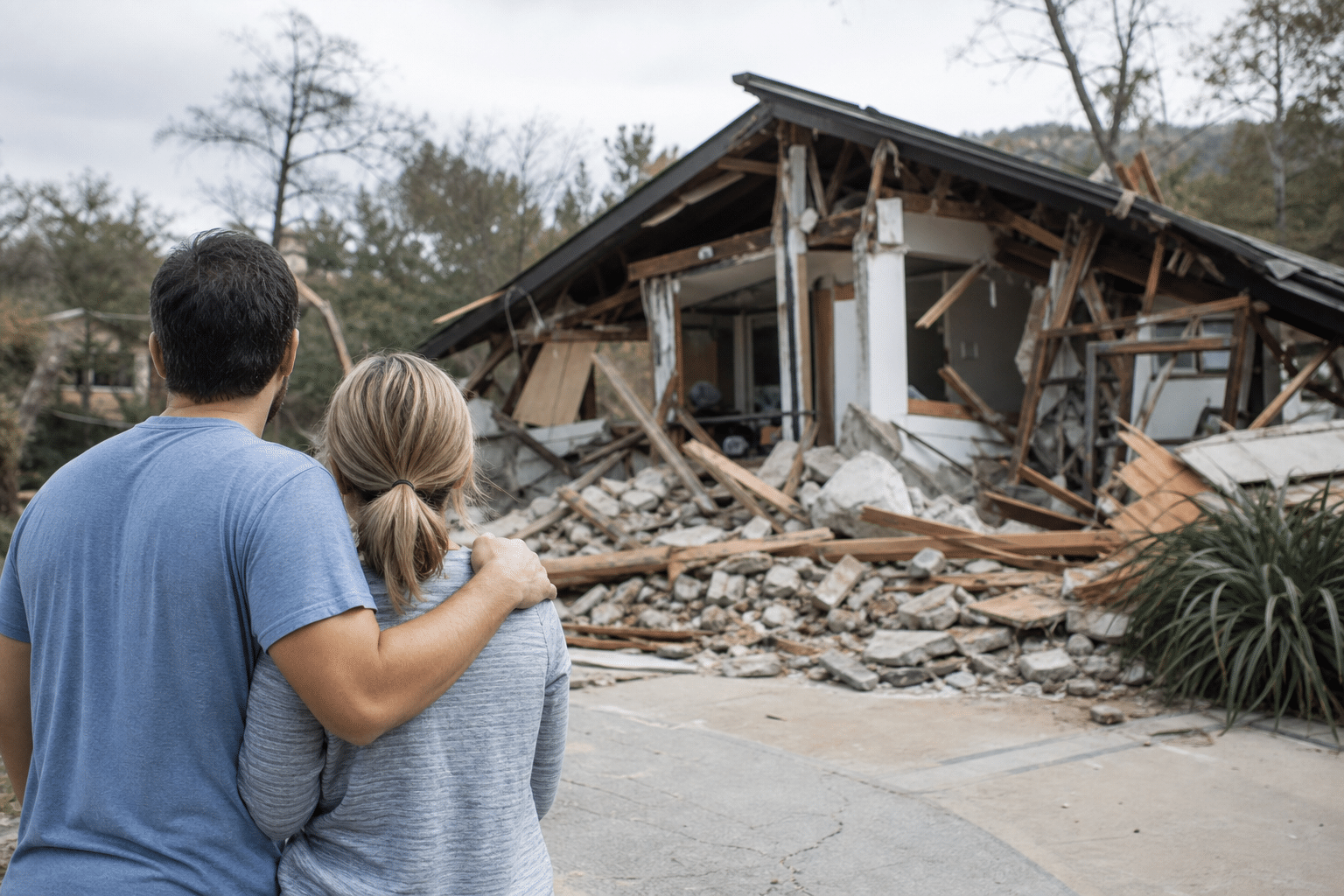 Sydney Couple Lose Cali Home After Earthquake
