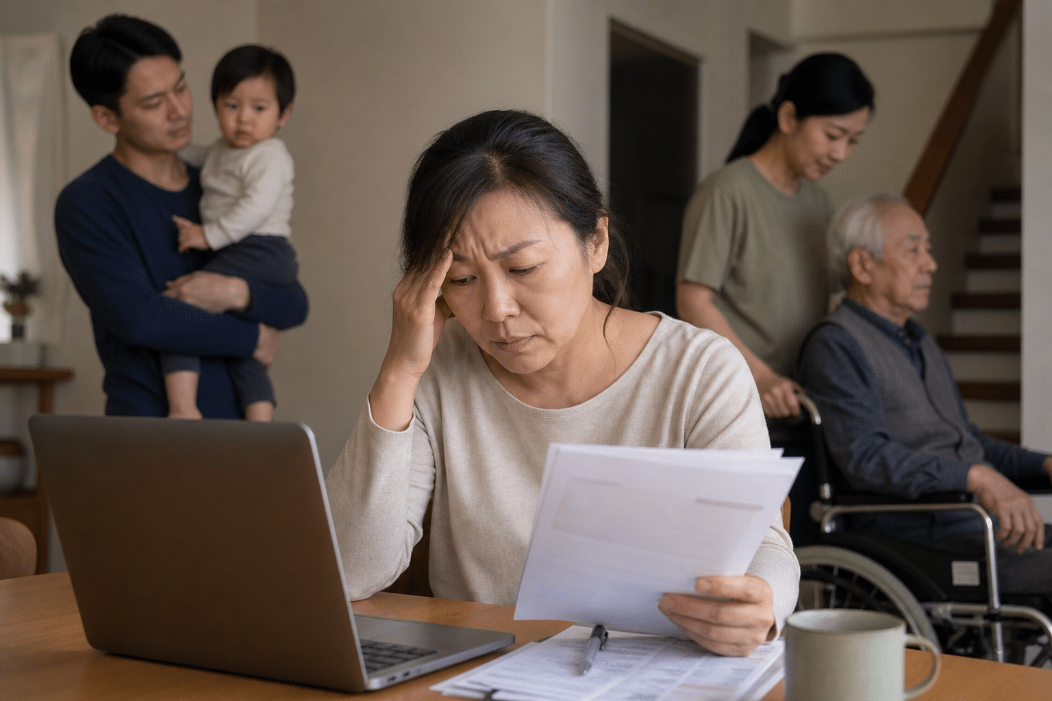 Sandwich Generation Faces Growing Care Burden