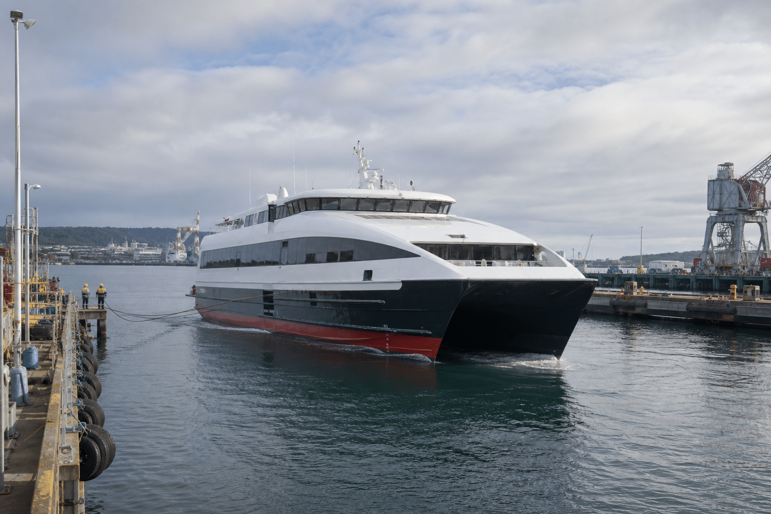Spirit IV Begins Devonport Testing Before October Service
