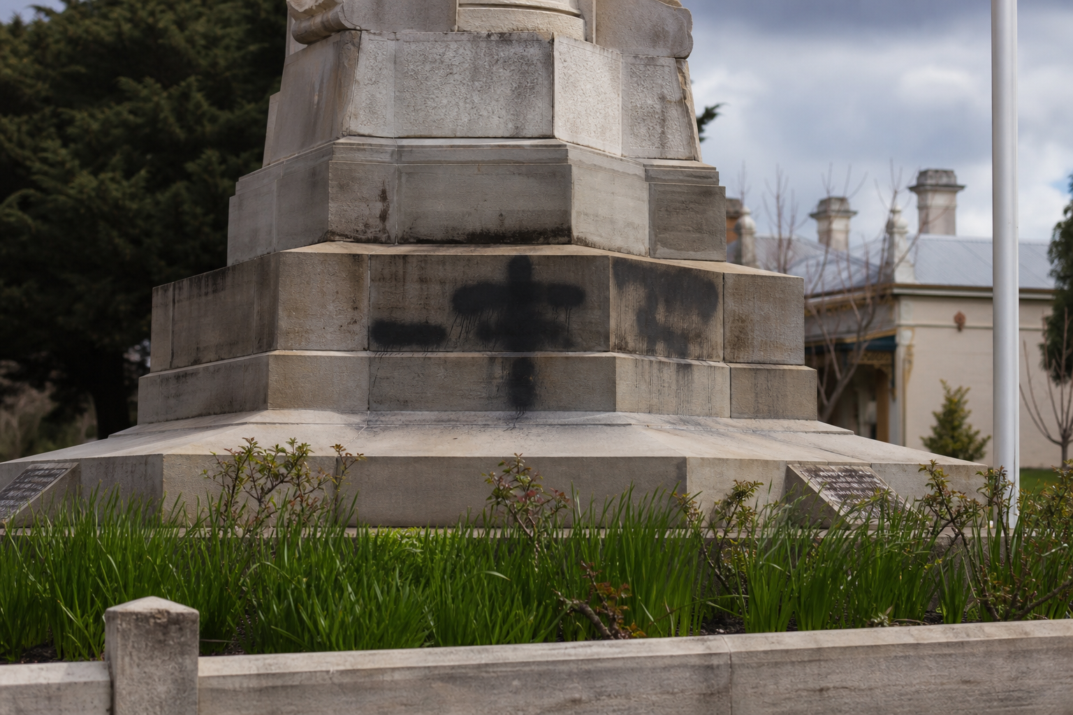 Western Victorian War Memorials Defaced Within a Month