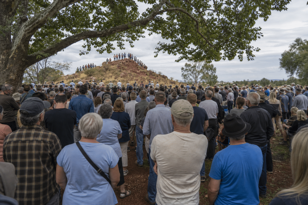 Wave Hill Walk-Off anniversary draws thousands