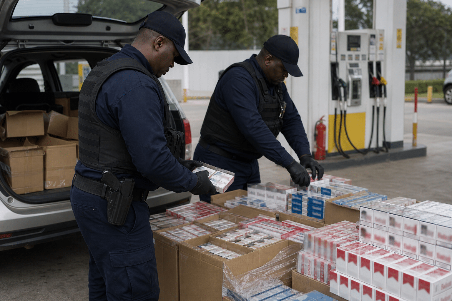 Nationwide Raids Target Illegal Tobacco at Service Stations