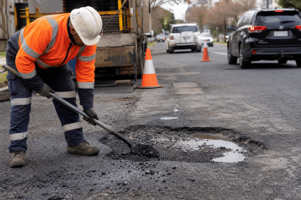 Victoria Pledges 500,000 Pothole Repairs This Year