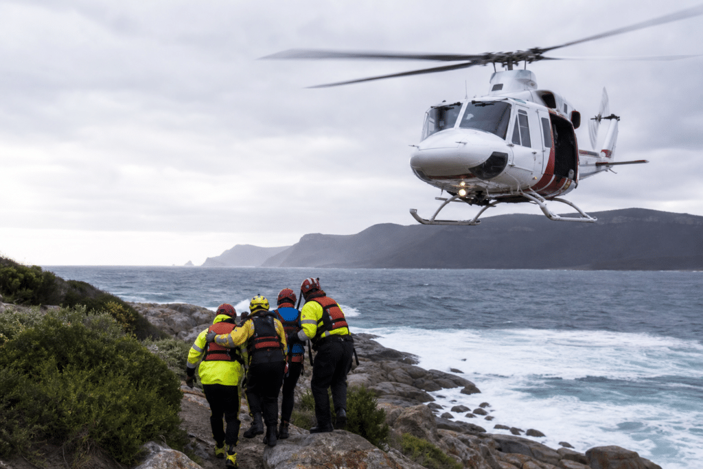Four Rescued in Three Tasmania Incidents