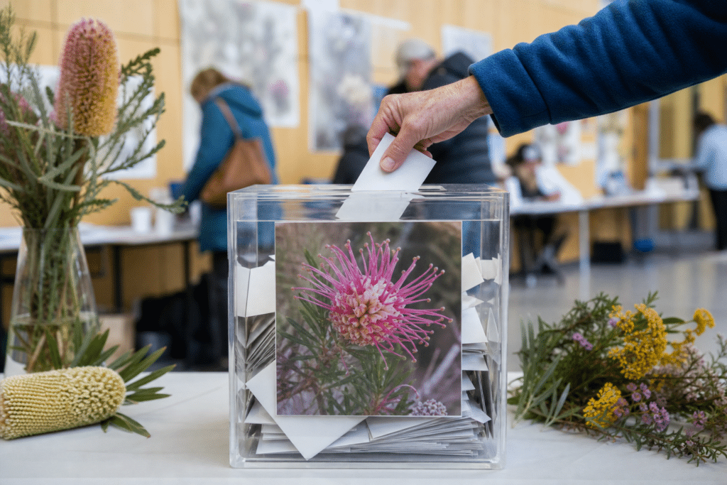 Australia’s Wildflower Vote Closes After 70,000 Ballots