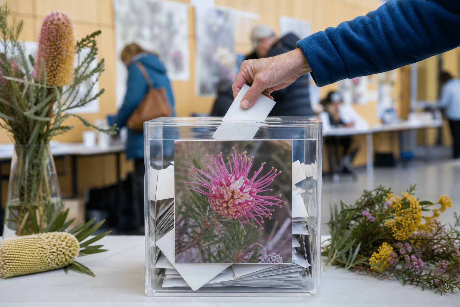 Australia’s Wildflower Vote Closes After 70,000 Ballots