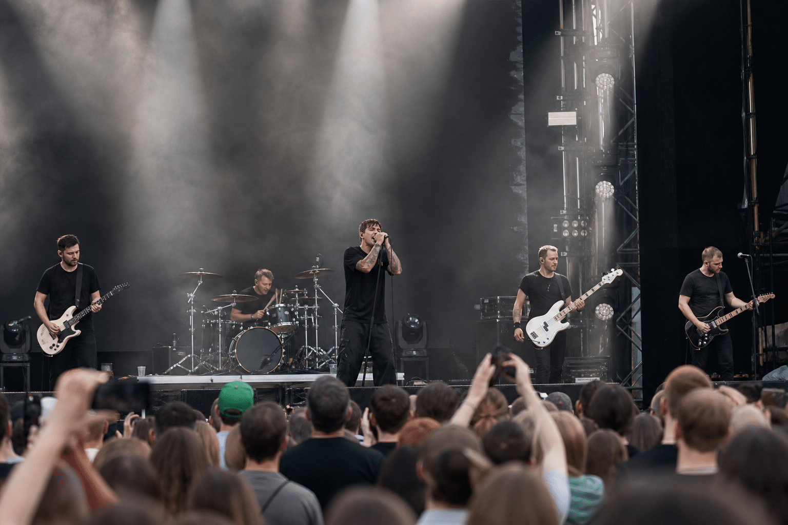 Australian band breathe. performs at Kyiv’s Atlas Festival