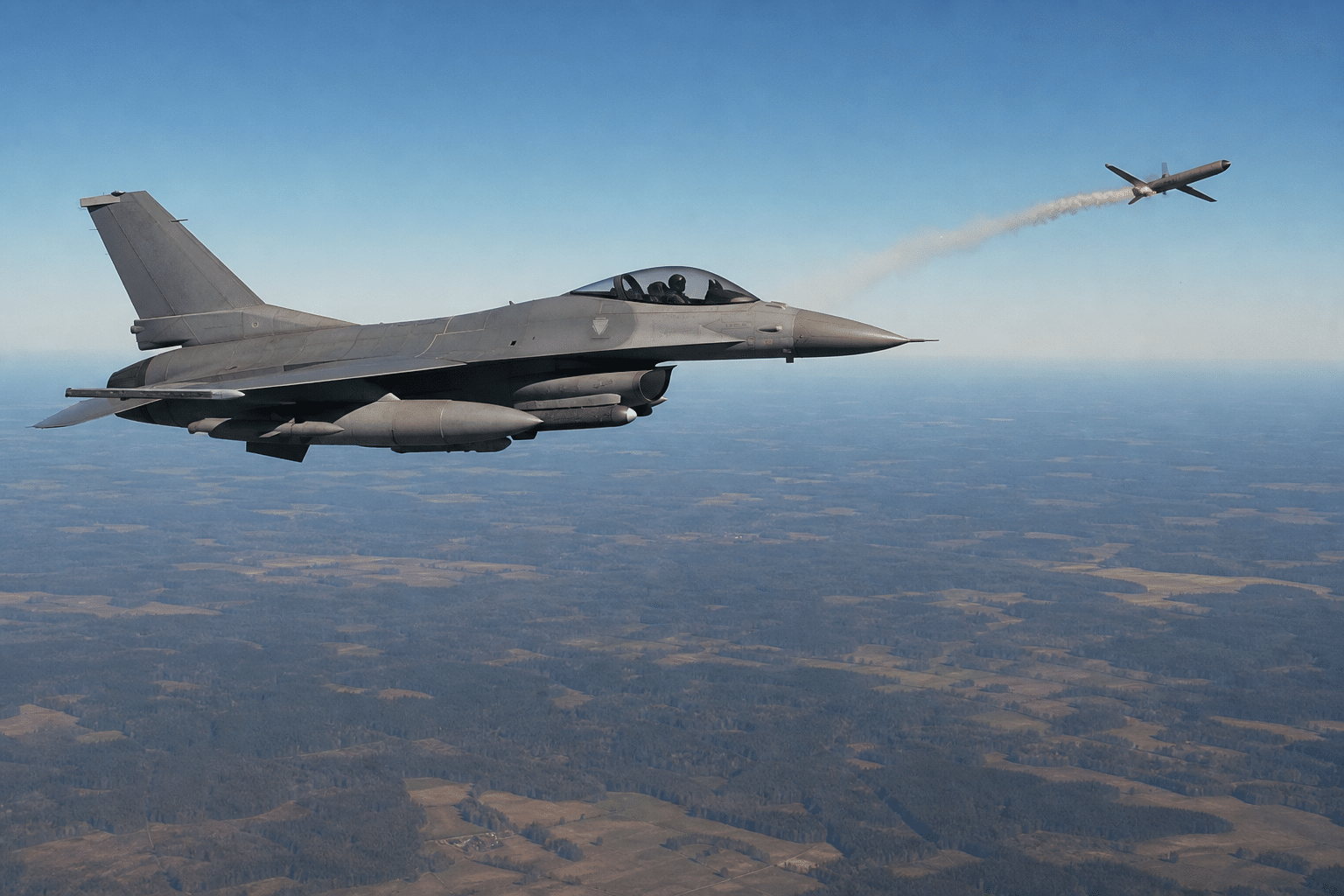 NATO Jet Downs Drone in Latvian Airspace