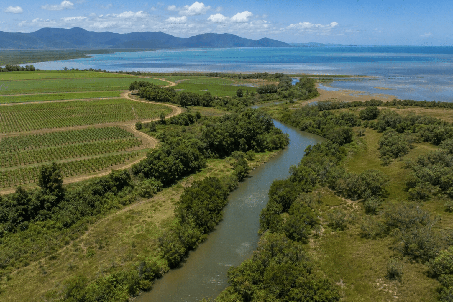 Farm changes tied to better reef catchment water