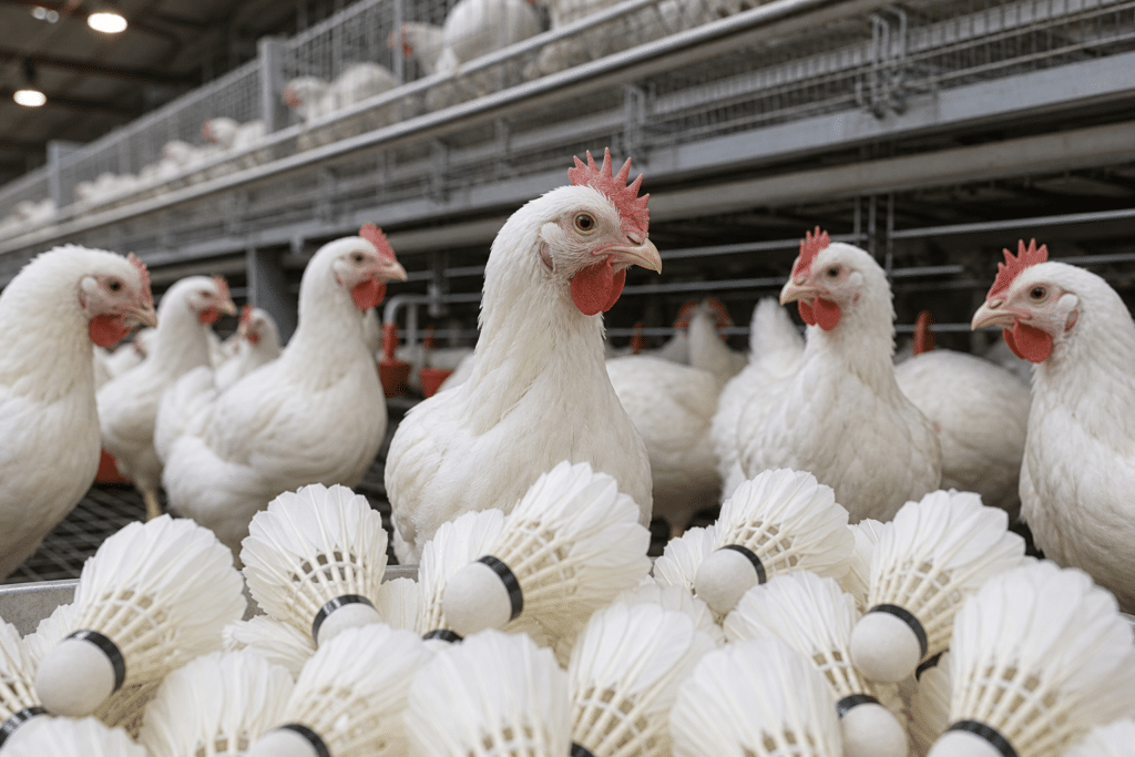 Bird Flu Raises Badminton Shuttlecock Costs