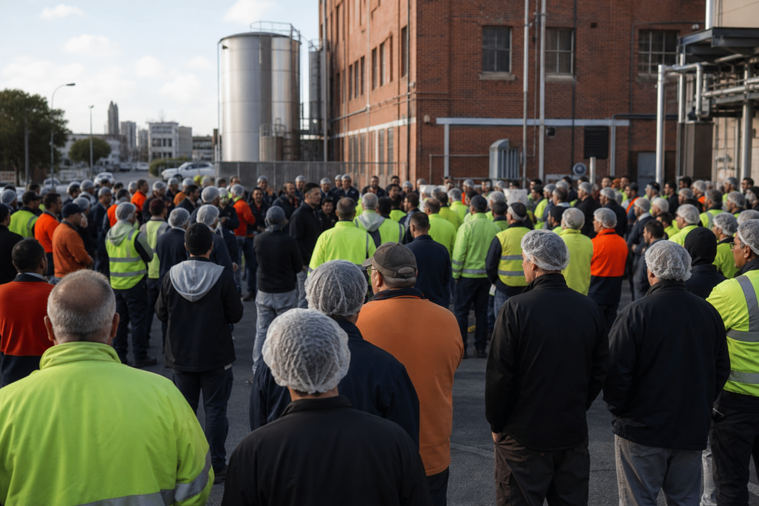 Arnott’s Adelaide Workers Stop Work Over Pay