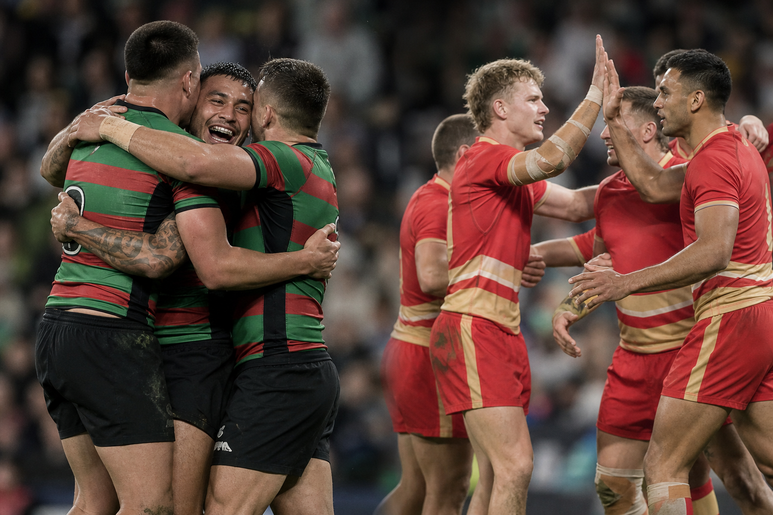 Rabbitohs and Dolphins strengthen finals positions