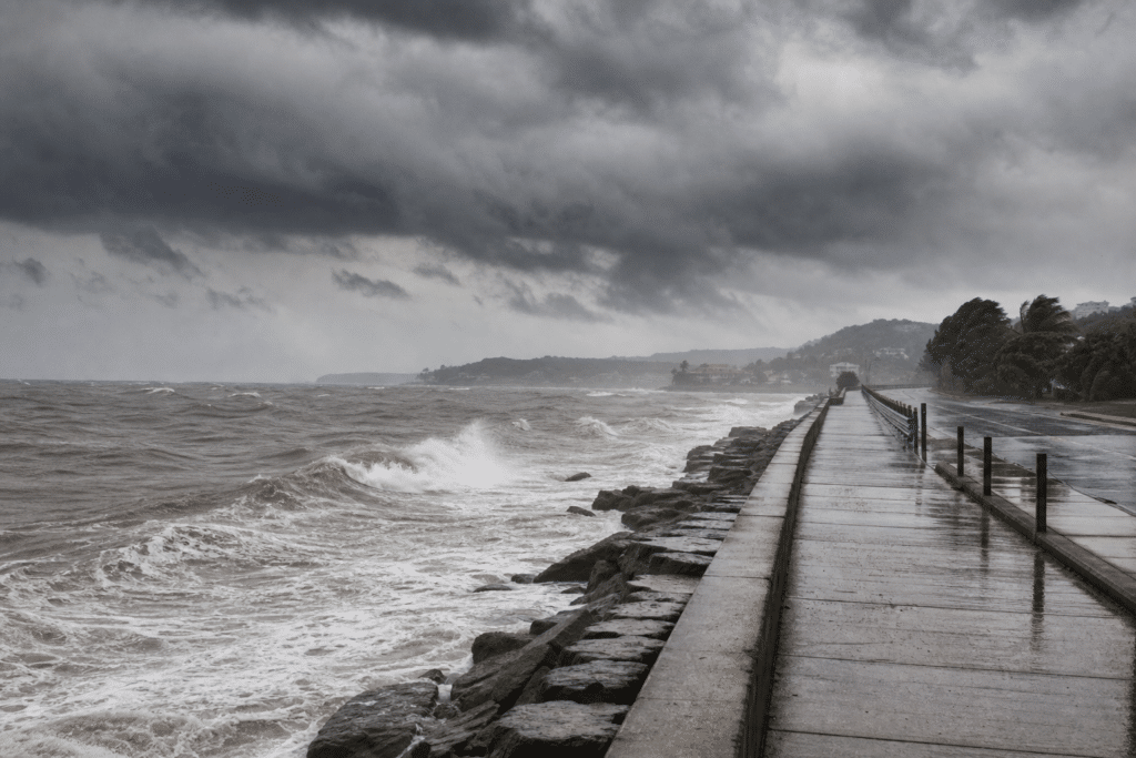 Flood Watch Issued as Southern Rain and Gales Approach