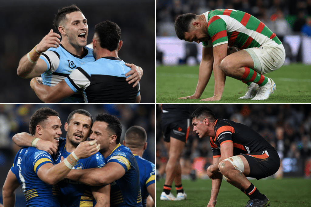 Sharks Beat Rabbitohs as Eels Edge Tigers