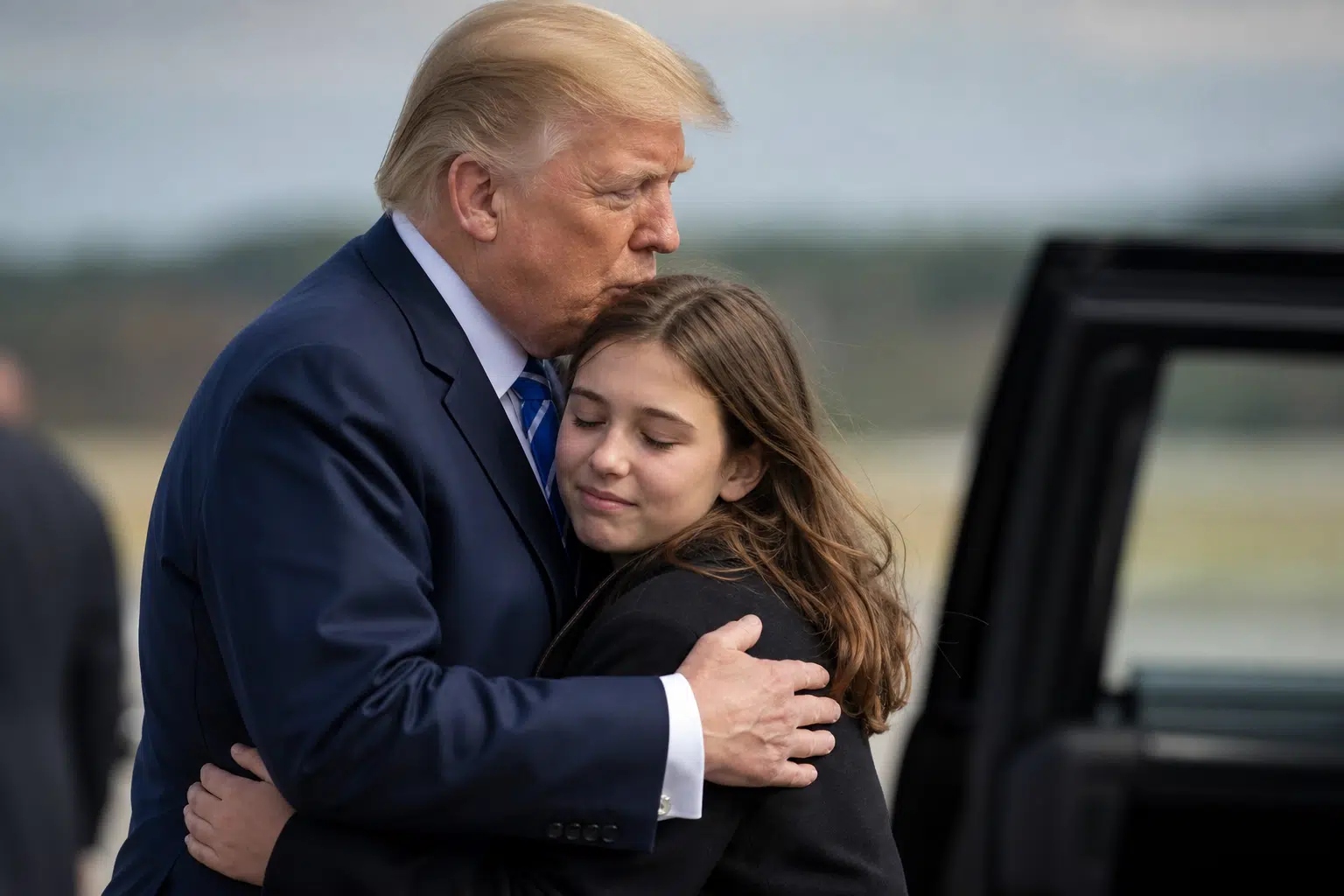 Donald Farewells 13-Year-Old Layla Jeffery