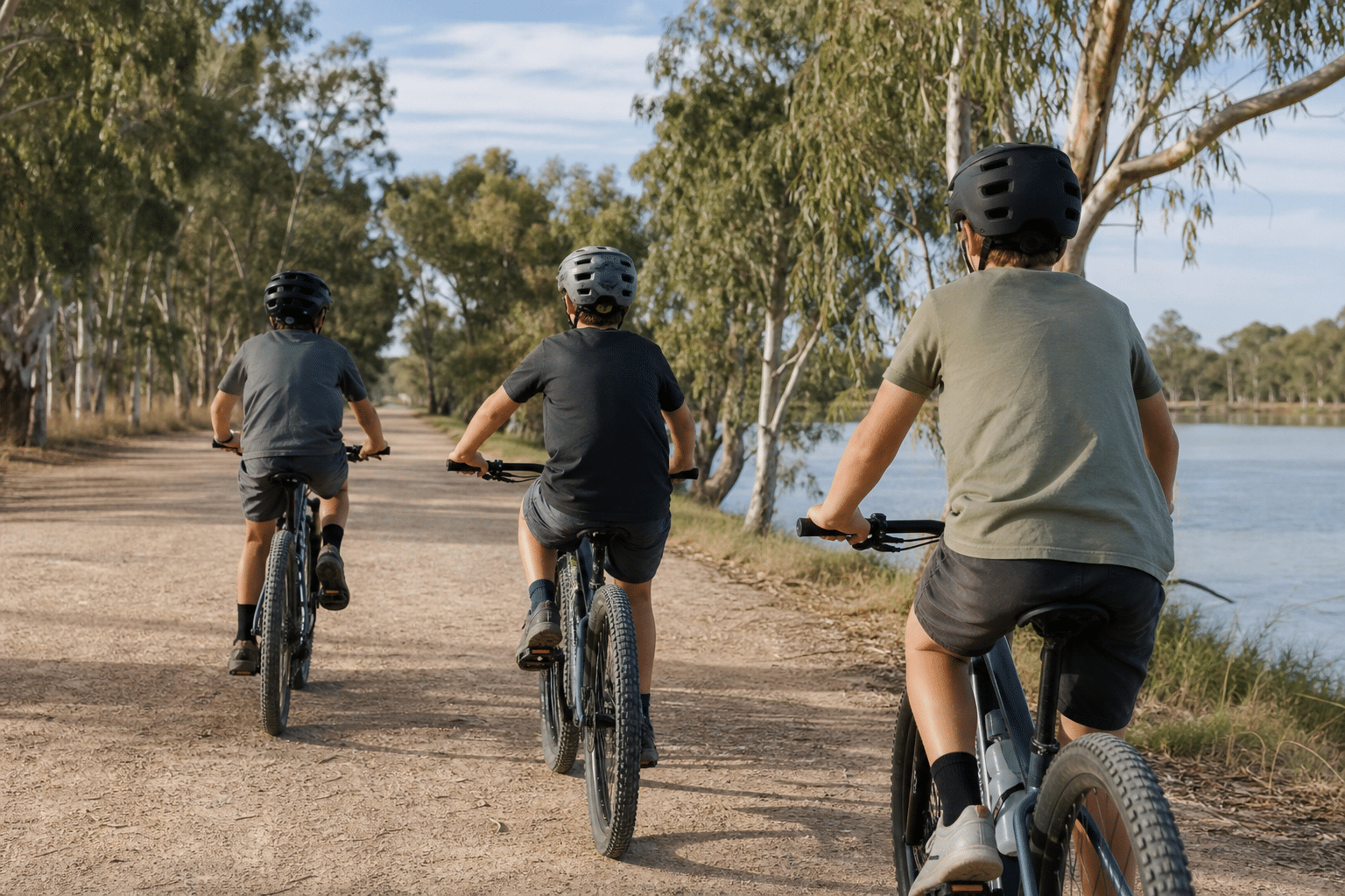 Renmark’s Bike Boys Find Freedom Beyond Screens