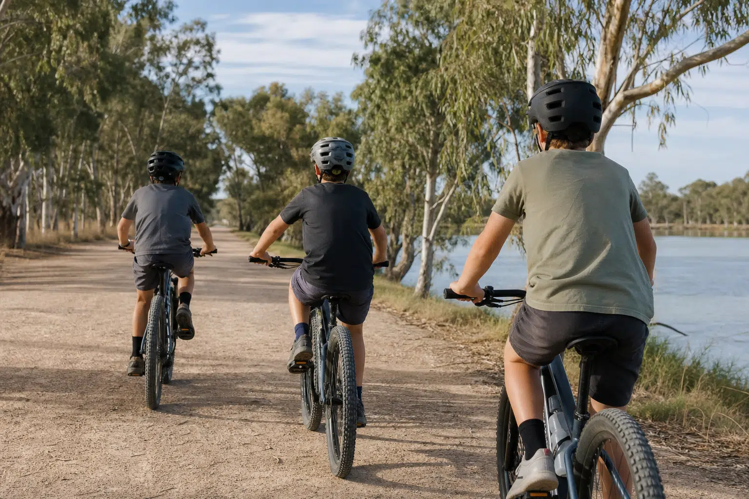 Renmark’s Bike Boys Find Freedom Beyond Screens