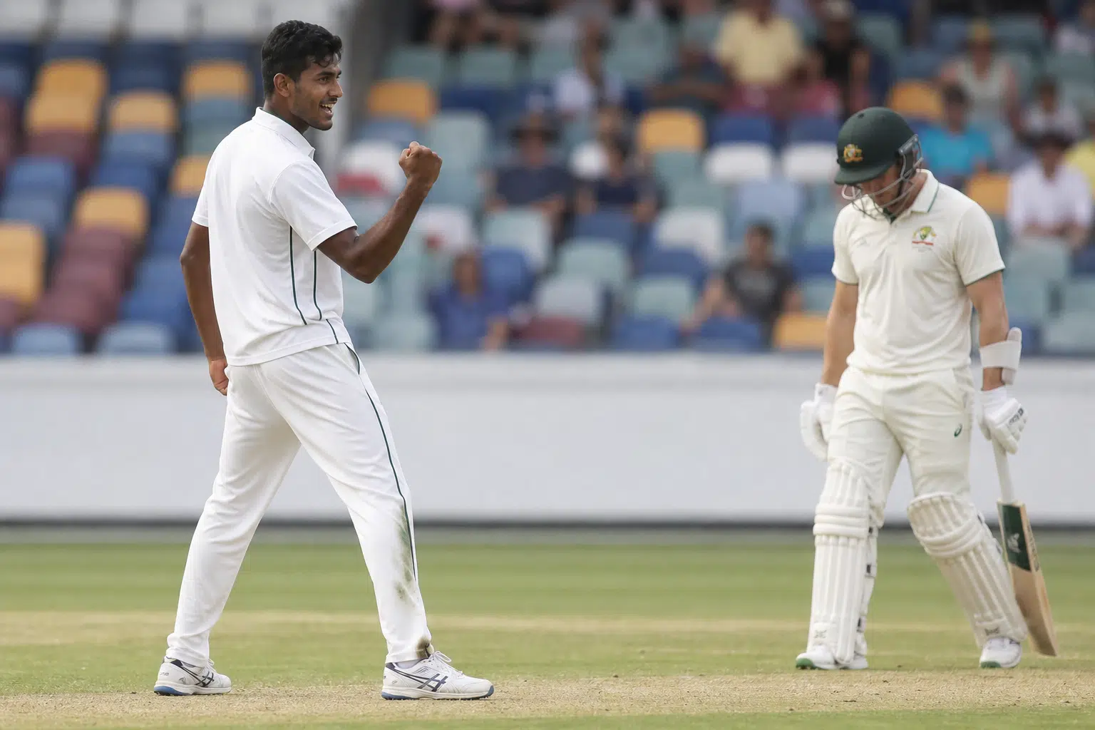 Shoriful’s Six-Wicket Haul Checks Australia in Mackay