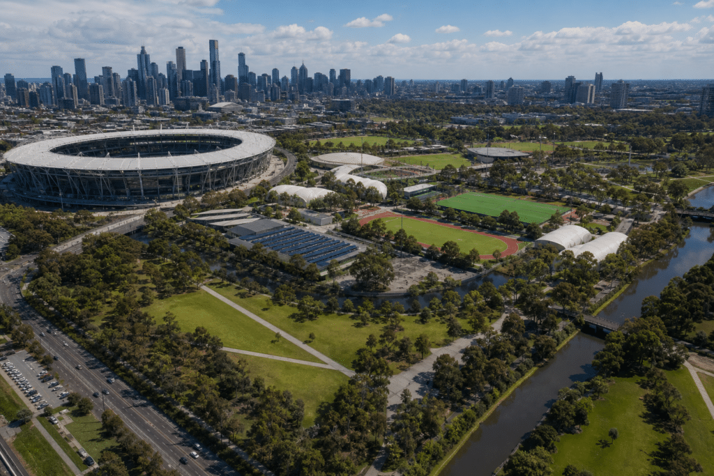 Victoria Park Olympic precinct draft plan released