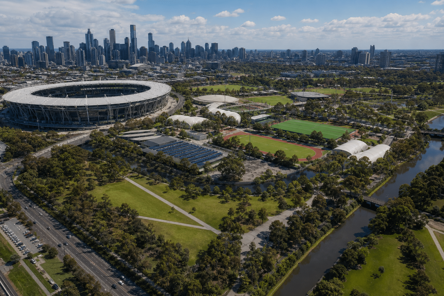 Victoria Park Olympic precinct draft plan released