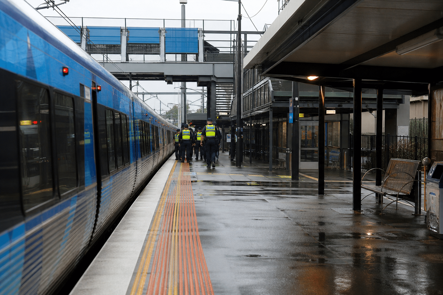 Man dies after arrest at Clayton railway station
