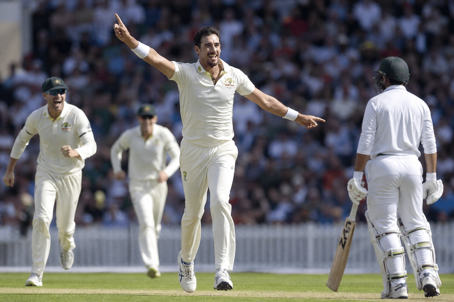 Starc leads Australia to innings win over Bangladesh