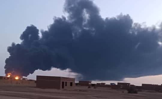 RSF Drones Hit El Gezira Fuel Depot