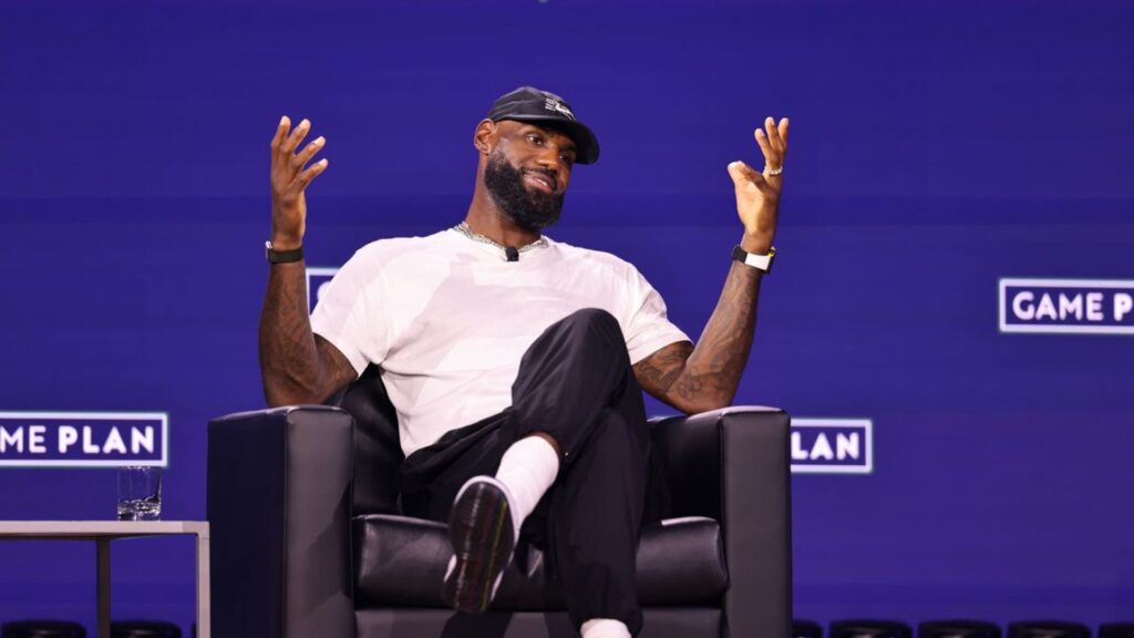LeBron James Teases Polymarket Partnership