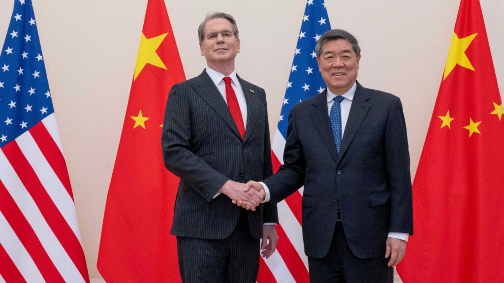 Bessent, He Hold Talks Before Trump-Xi Summit