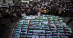 Mass Funeral Held for 100 Palestinians in Gaza City
