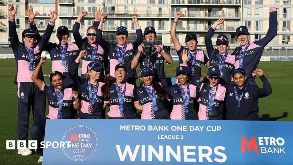 Horley century leads Middlesex to One Day Cup title