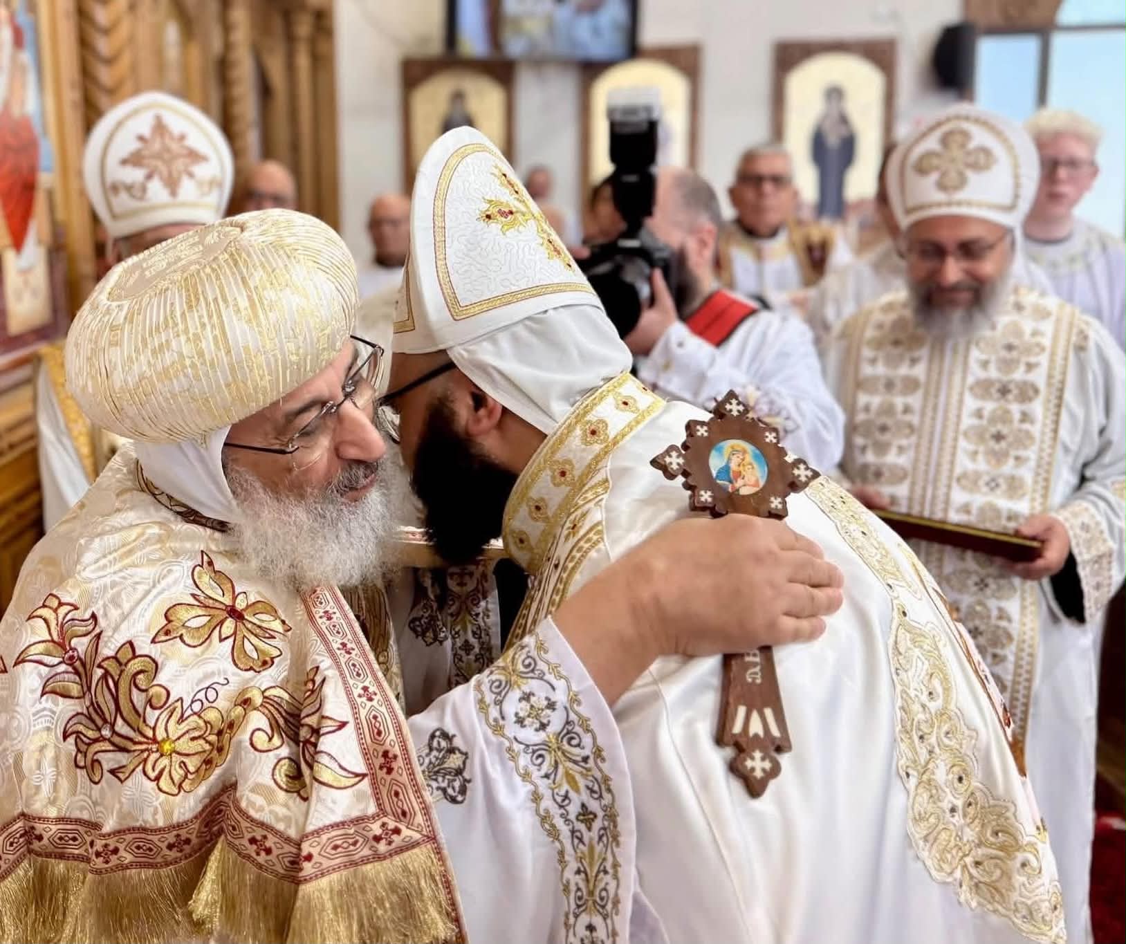 Ordination ceremony at St Macarius the Great Church in Melbourne