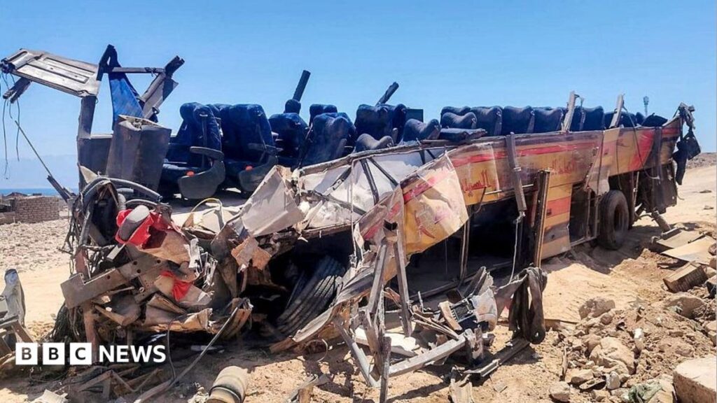Bus Crash Kills 22 on Egypt’s Red Sea Coast