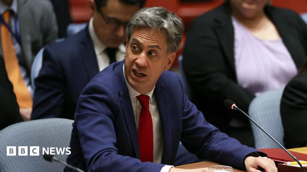 Miliband Warns Iran Over UK Security Threats