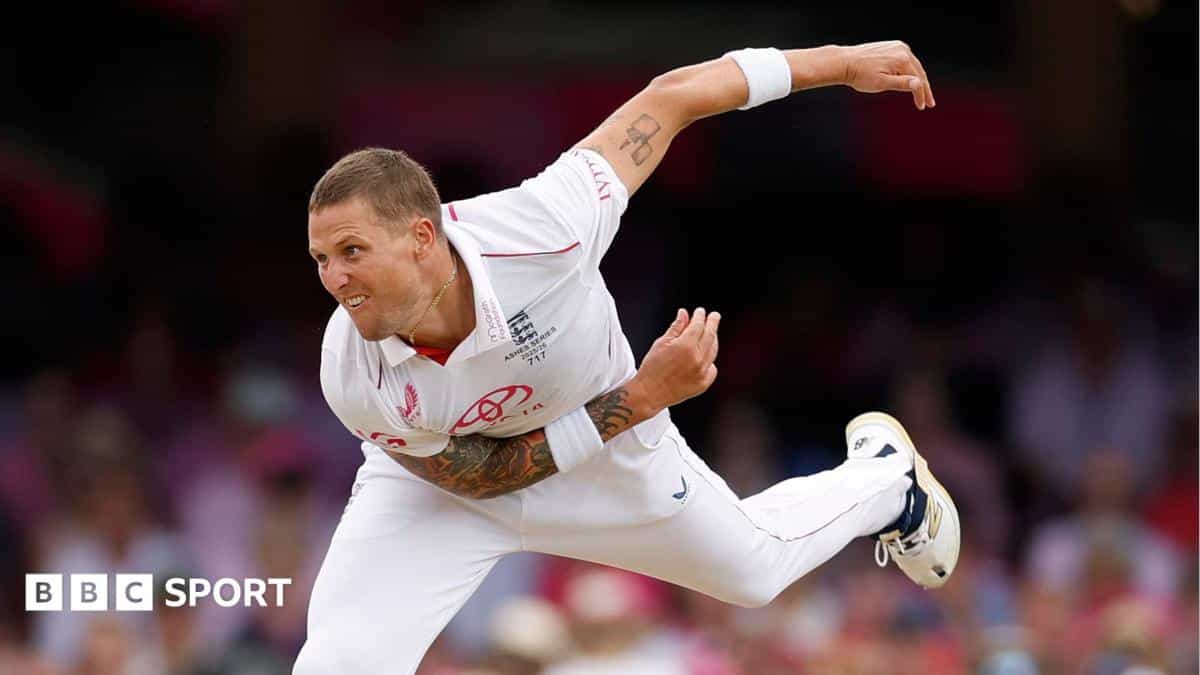 Carse Left Out of England’s Final Pakistan Test Squad