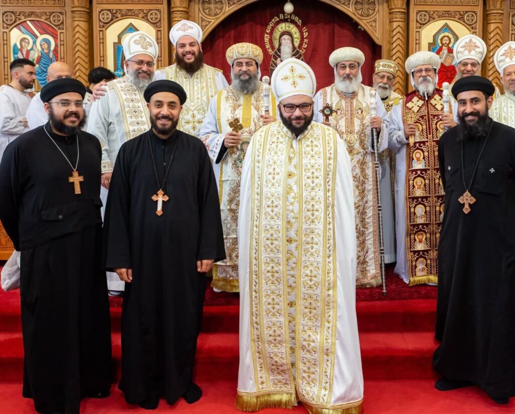 Ordination ceremony at St Macarius the Great Church in Melbourne