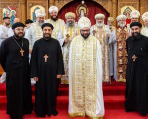 Ordination ceremony at St Macarius the Great Church in Melbourne