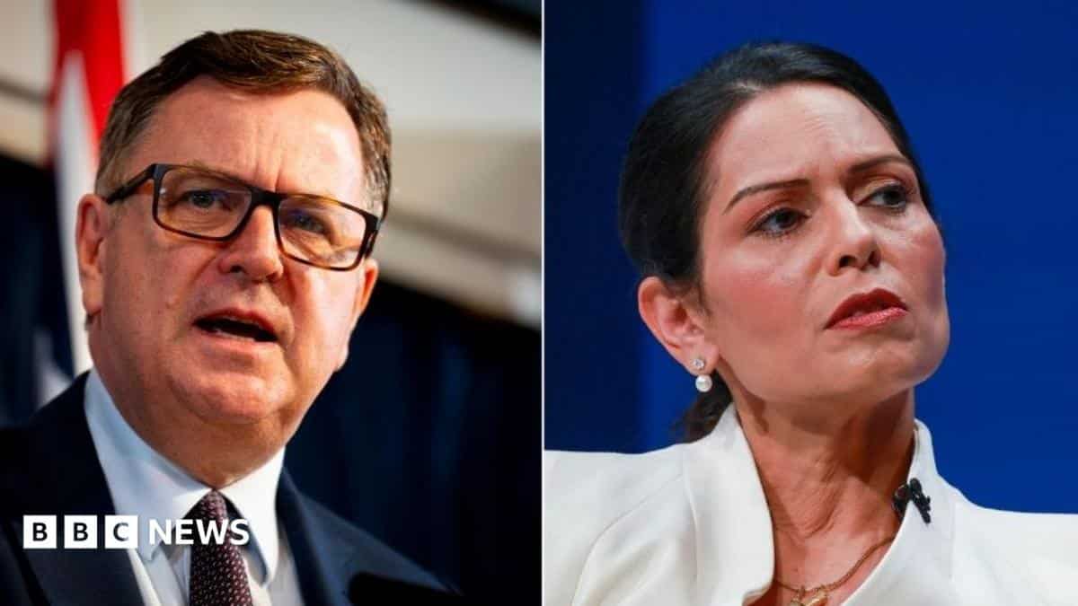 Badenoch reshuffles Conservative shadow cabinet