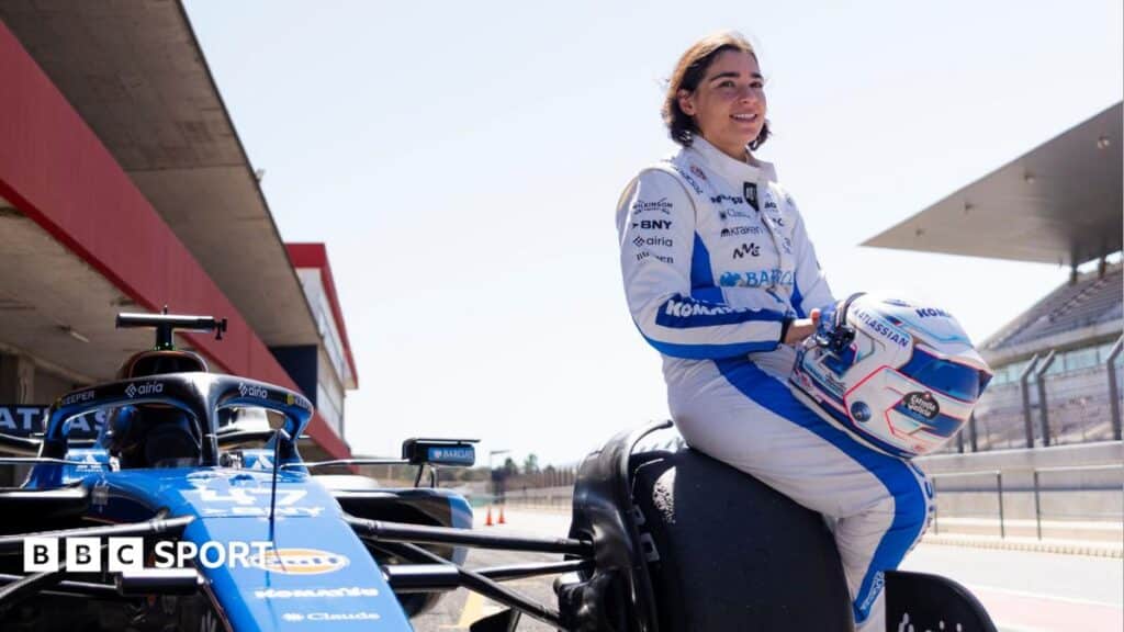 Jamie Chadwick Calls F1 Test Career Highlight