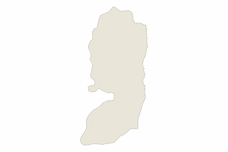 Map Traces Israeli Settlement Expansion Across Palestine