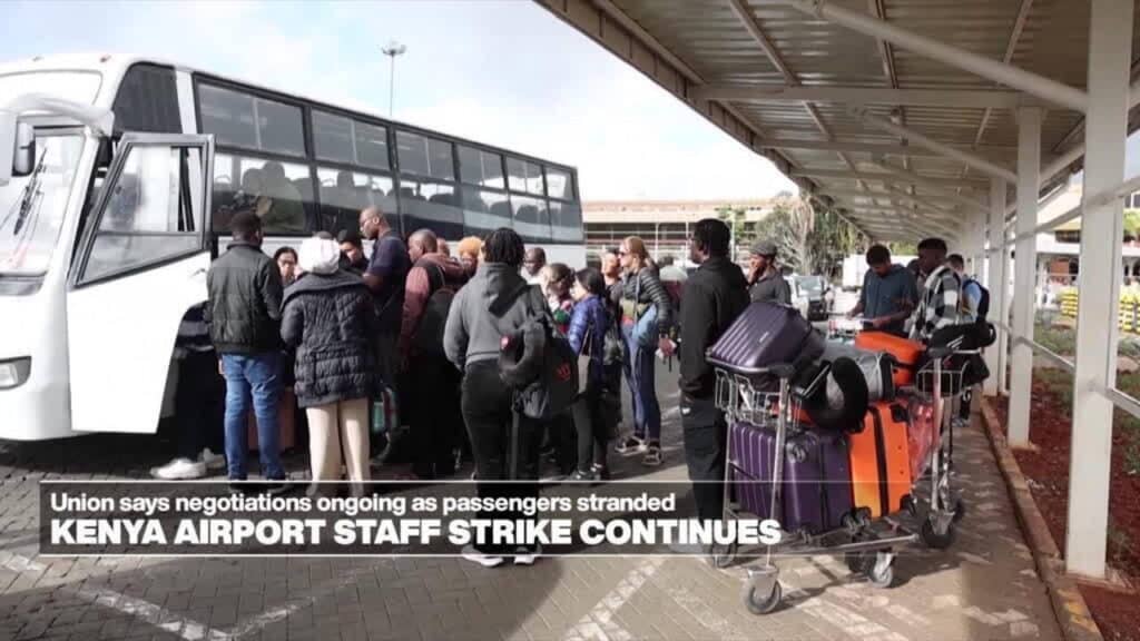 Kenya Airport Strike Delays Thousands of Passengers