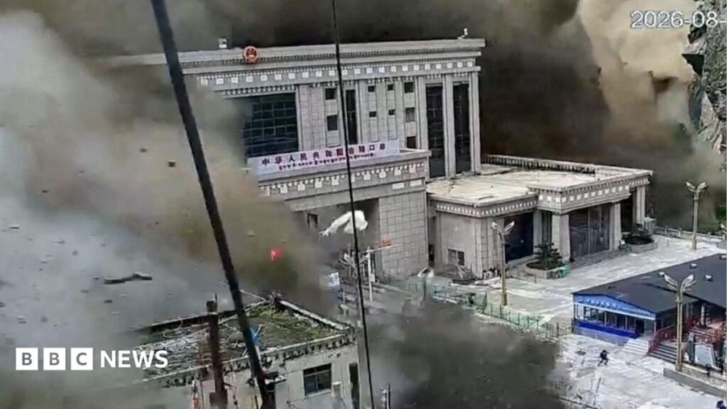 Nepal-China Crossing Devastated by Himalayan Flood