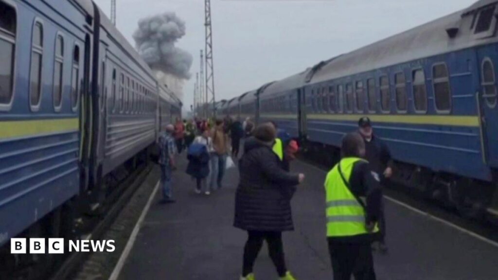 Russian Drone Hits Train Near Polish Border