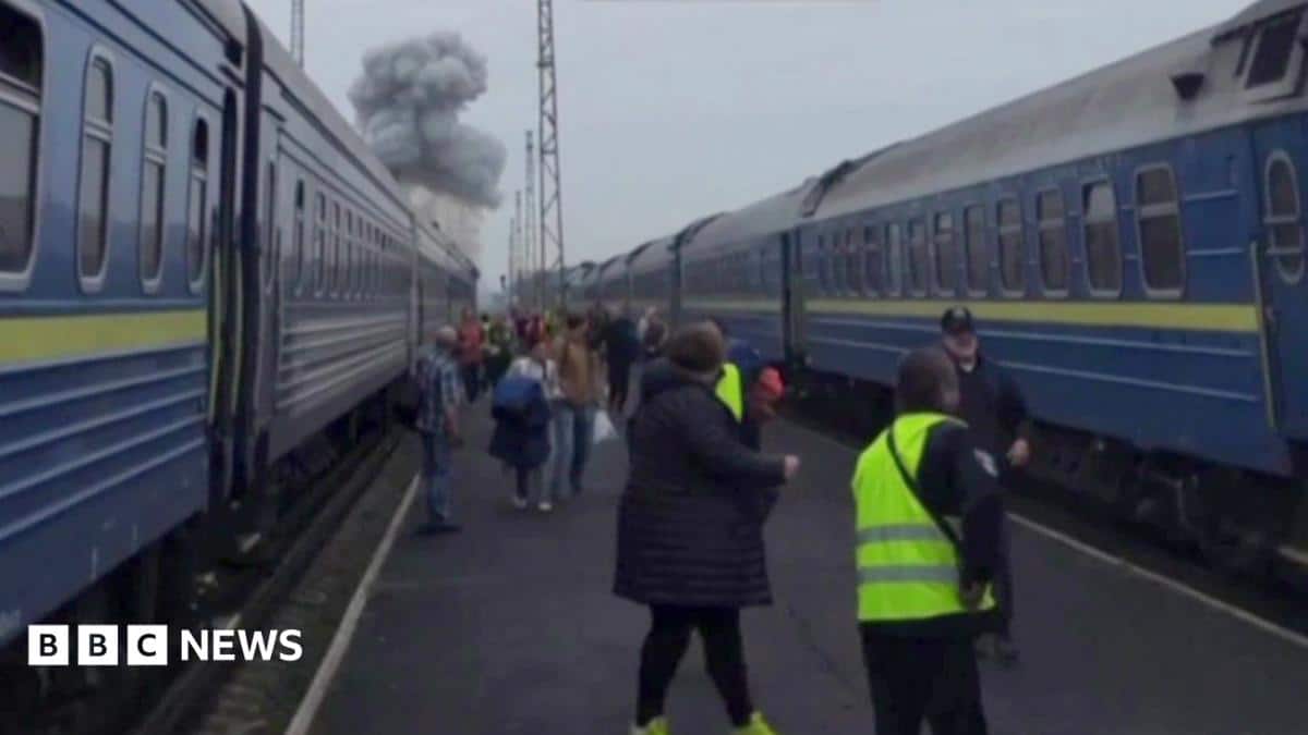 Russian Drone Hits Train Near Polish Border