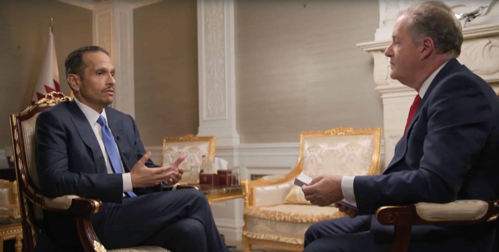 Qatar Prime Minister Criticises Netanyahu in Morgan Interview