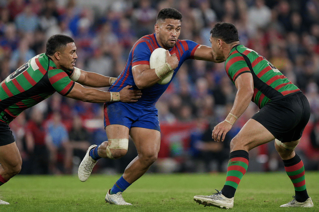 Knights Lead Rabbitohs 10-6 at Finals Half-Time