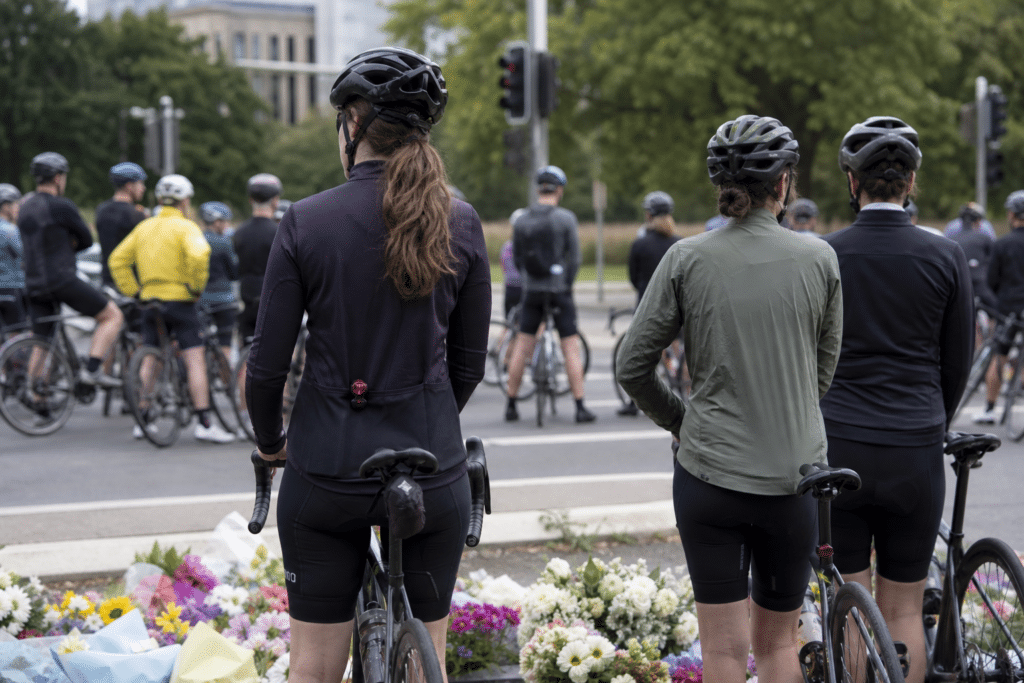 Canberra cyclists honour victims of Palmerston crash